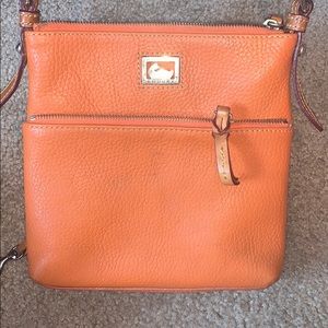 D&B orange cross body